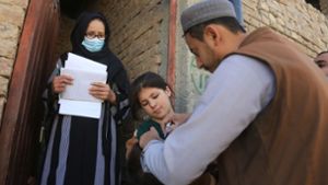 In Afghanistan sollen fast elf Millionen Kinder gegen Polio geimpft werden (Archivbild). Foto: Saifurahman Safi/XinHua/dpa