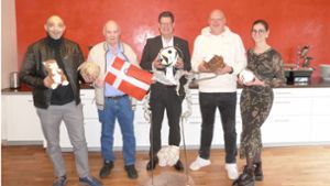 Sie freuen sich schon auf die Fußball-EM und die Dänen in Freudenstadt: Marco Iantorno (von links), Harry Kläger, Julian Osswald, Patrick Dembinski und Carolin Schölzl. Foto: Vanessa Lehmann