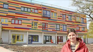 Nazli Limann, Leiterin der beiden AWO-Kindertageseinrichtungen in Schwenningen,  freut sich darauf, dass das Haus der Kinder auf der Möglingshöhe bald mit Leben gefüllt wird. Foto: Mareike Kratt